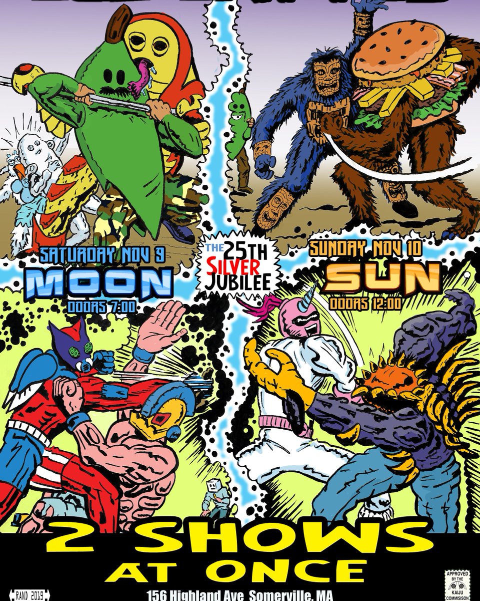 KaijuBigBattel's tweet photo. Next weekend!!! https://t.co/6b9gbw9vma