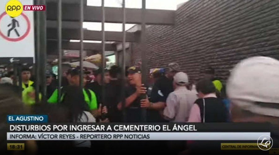 exportando_peru's tweet photo. Día de los muertos: disturbios en el cementerio El Ángel tras impedirse ingreso a visitantes

👉https://t.co/VfzEYo1wUx

#disturbio #CementerioelAngel #DiaDeLosMuertos https://t.co/WesFdc7rrk