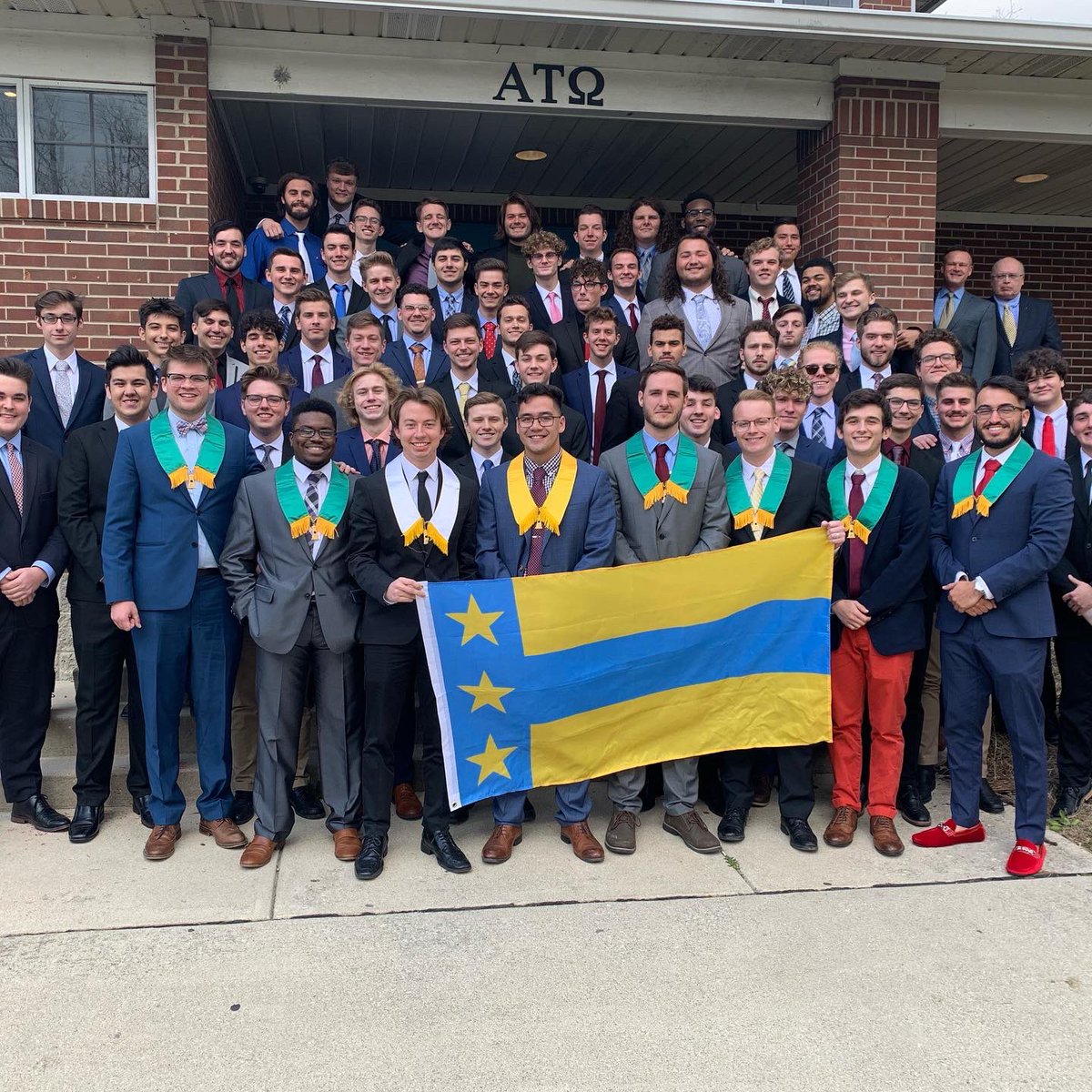 bsu_ato's tweet photo. Congratulations to the new initiates of the Alpha Tau Omega Chapter at Ball State University! #ballstate #atoleads #rush2019 https://t.co/o5LObMye3F