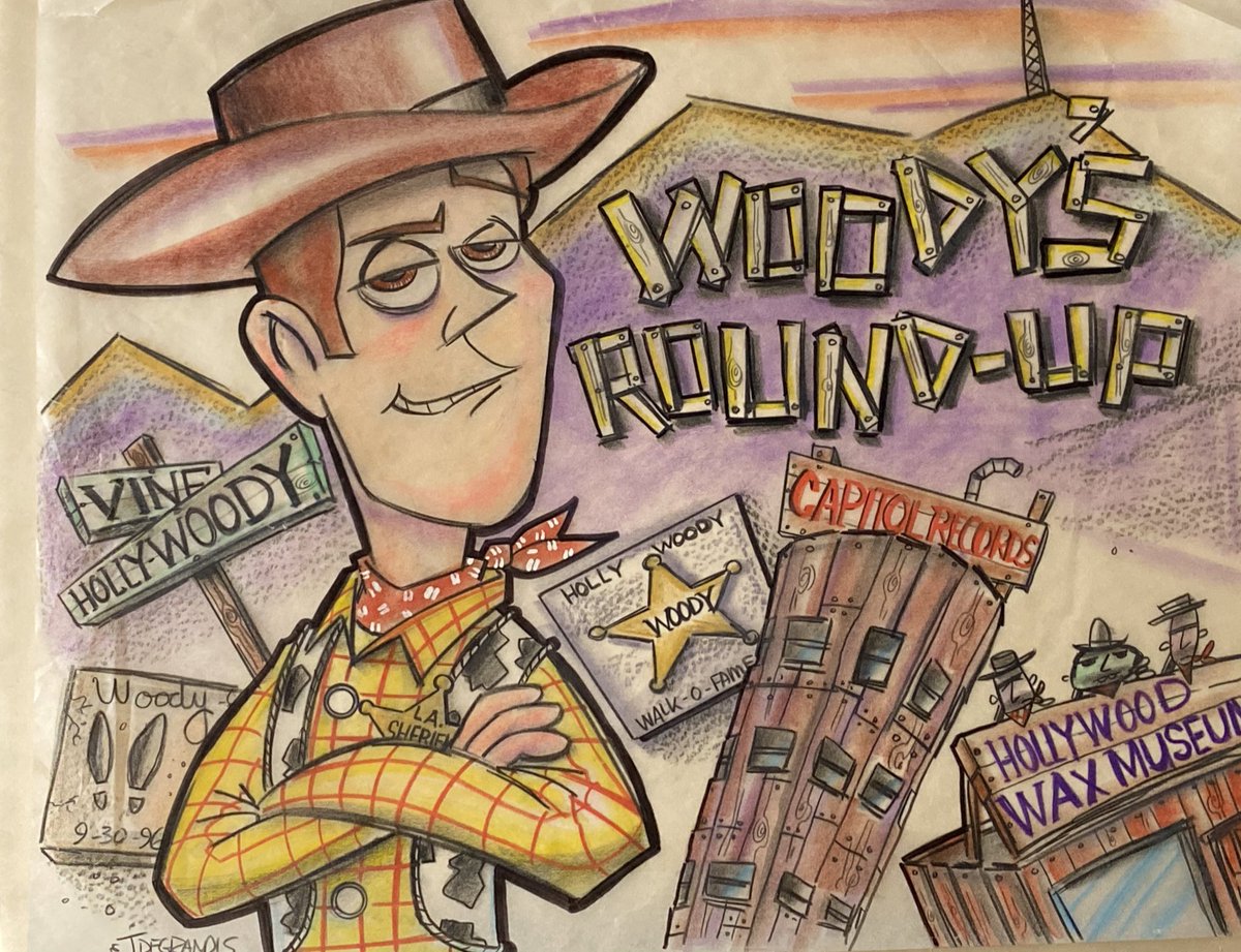bob_schooley's tweet photo. At one point we kicked around doing parody shorts with the other TS characters https://t.co/EmcB9IsqAi