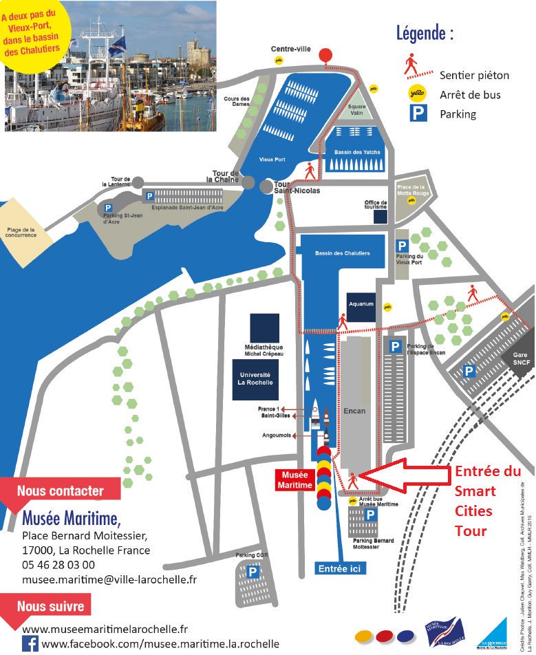 LaRochelleNUM's tweet photo. #LaRochelle accueille le #SmartCitiesTour !
▶️ RDV le jeudi 7 novembre au musée maritime pour parler #Transports, #Data, #TransitionEnergetique.
▶️ Programme et inscription : https://t.co/BSJo2Su1Cy
@AggloLR @SmartCityMag_FR @fnccr @BanqueDesTerr @villes2fr https://t.co/sj3FLpiNSB