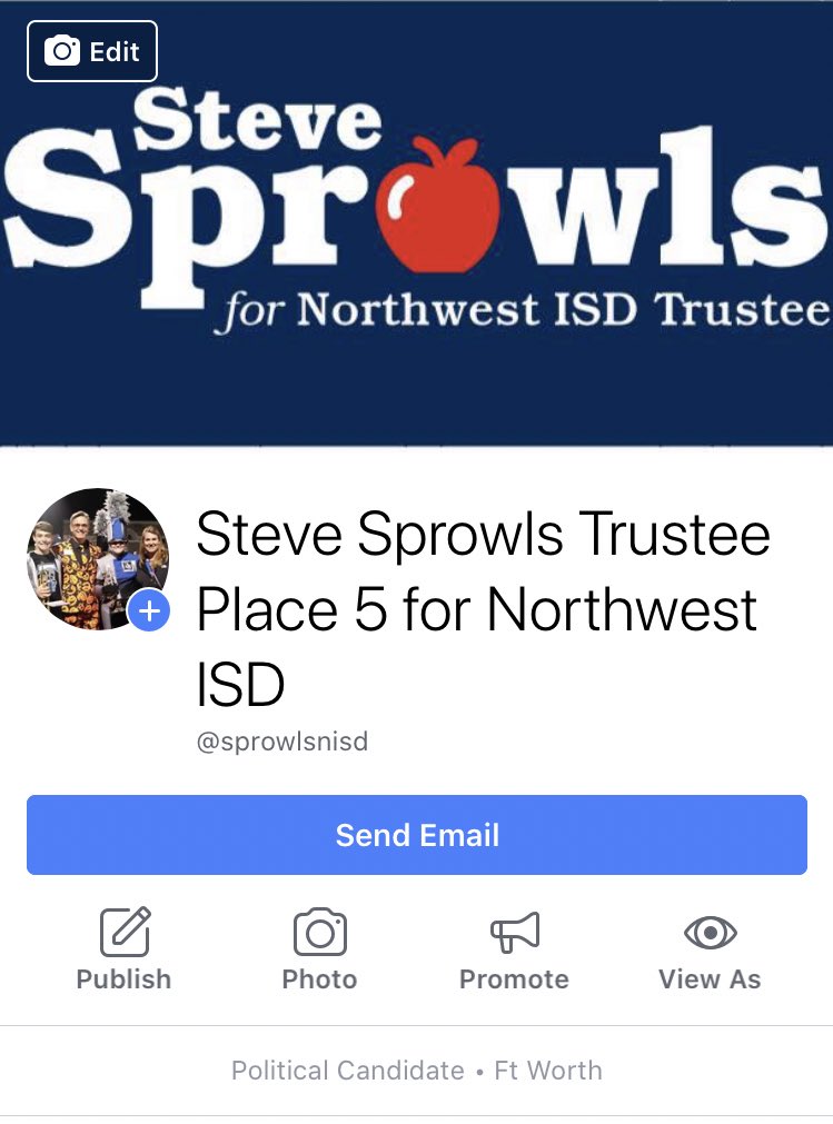 I’m more of a Facebook guy. So if you’re looking for updates and my thoughts pertaining to <a href="/NorthwestISD/">Northwest ISD</a>, follow me on FB.
