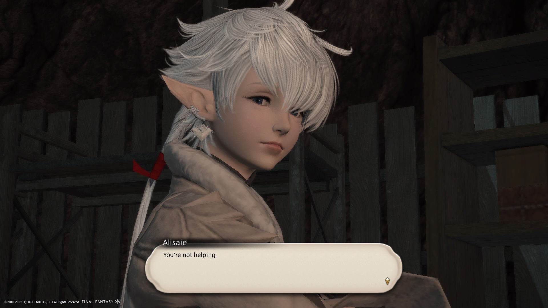“More pouty Alisaie pls

Poutisaie” .