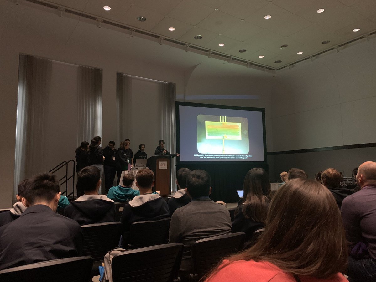 Blown away by the scope and engineering of this project by <a href="/brownstanprince/">iGEM BrownStanfordPrinctn</a> to produce drugs on demand on space missions #astropharmacy #GiantJamboree #iGEM2019 #iGEM