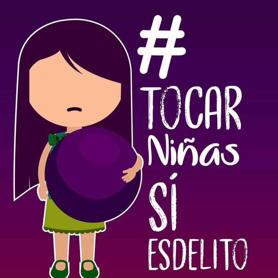 #TocarNiñasSiEsDelito