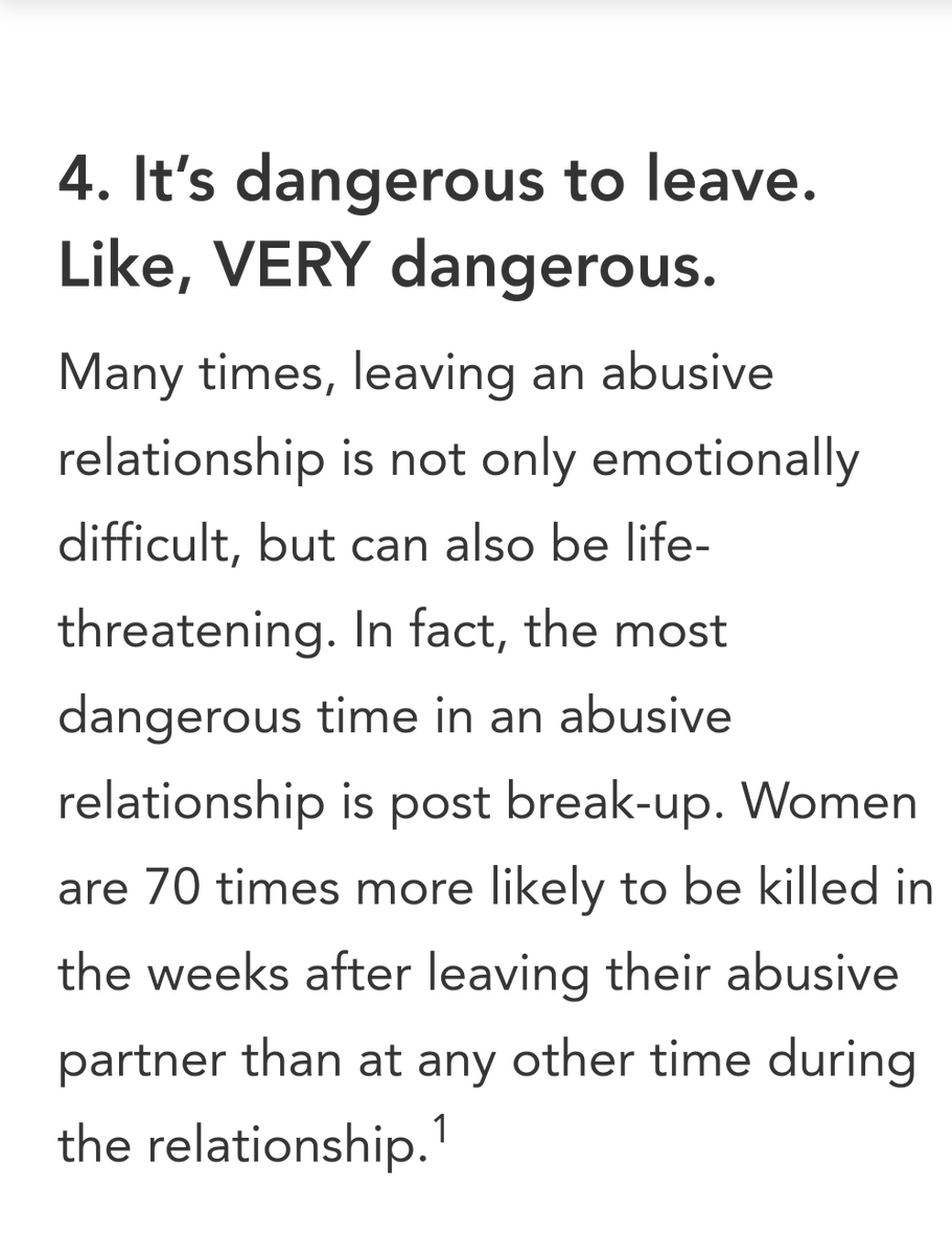goddessoftheory's tweet photo. Facts are facts. In abusive relationships, Women face the highest risks when they try to leave.

https://t.co/2Px6z5SHsN https://t.co/iWcFB7wmes