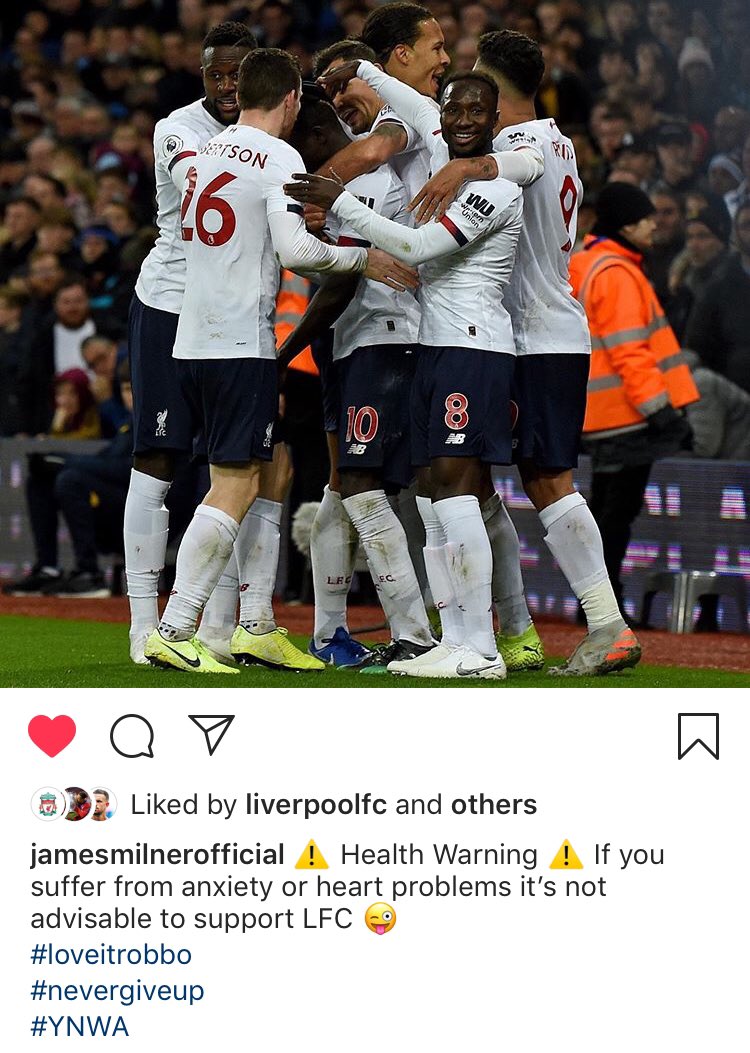 No shit, Jimmy Milner  #LFC