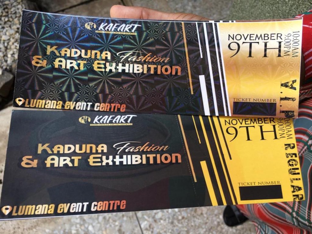 kafart_ng's tweet photo. Okay Guys
3 #KAFART2019 tickets up for grabs
1 VIP ticket and 2 regular tickets
To win;
Quote this tweet with the hashtag #KAFART2019
The tweet with the highest retweets and likes wins
Must be following @kafart_ng π https://t.co/axEotNqJzQ