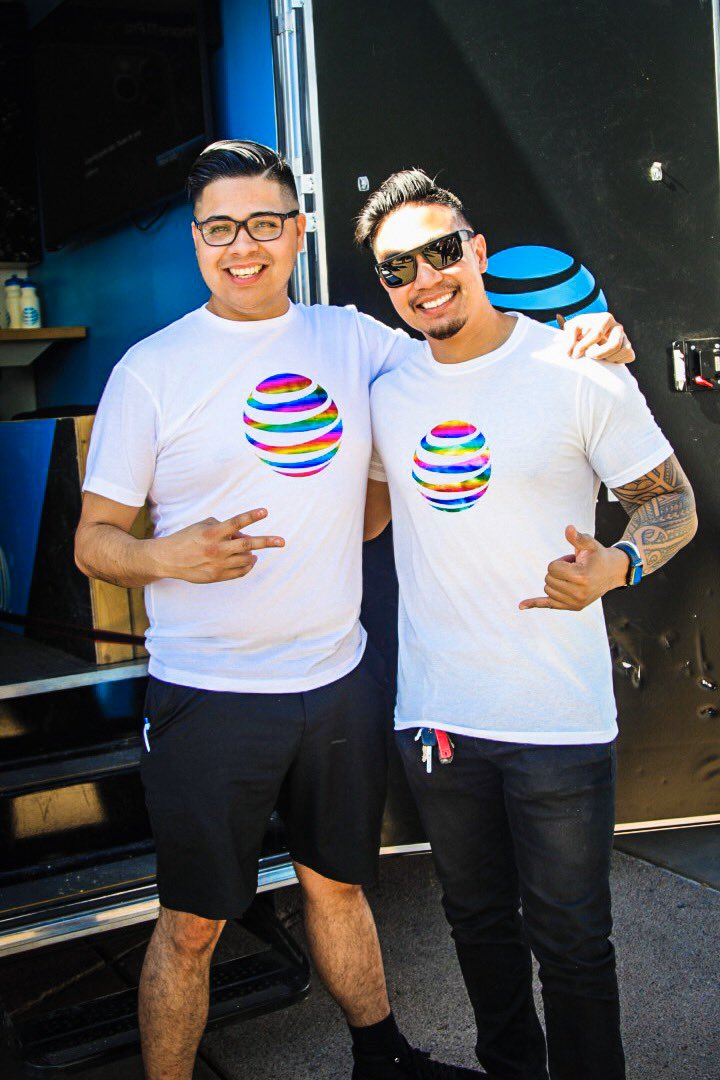 Yes! We got our AT&amp;T pride shirts. WE LOVE IT!🌈  #LifeAtATT #PhoenixPride