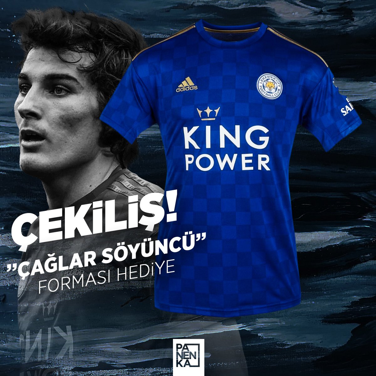 9 Kasım'a kadar bu tweeti RT yapıp, hesabımızı takip eden 1 kişiye Milli Futbolcumuz Çağlar Söyüncü'nün Leicester City forması hediye!  🔵⚪

#ÇağlarSöyüncü