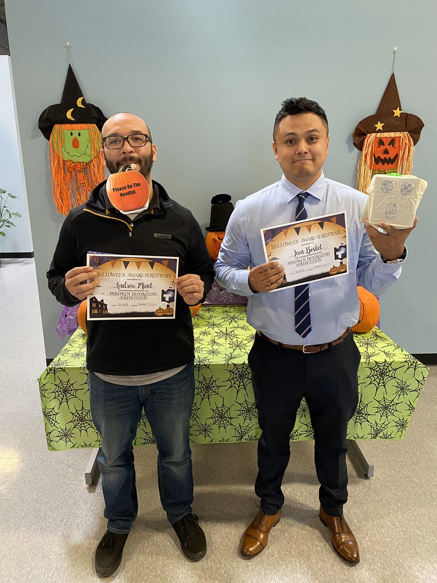 TurnerTechInc's tweet image. Congrats to our winners and honorable mentions in our pumpkin carving contest!! #pumpkincarving #contest #turnertech #halloween