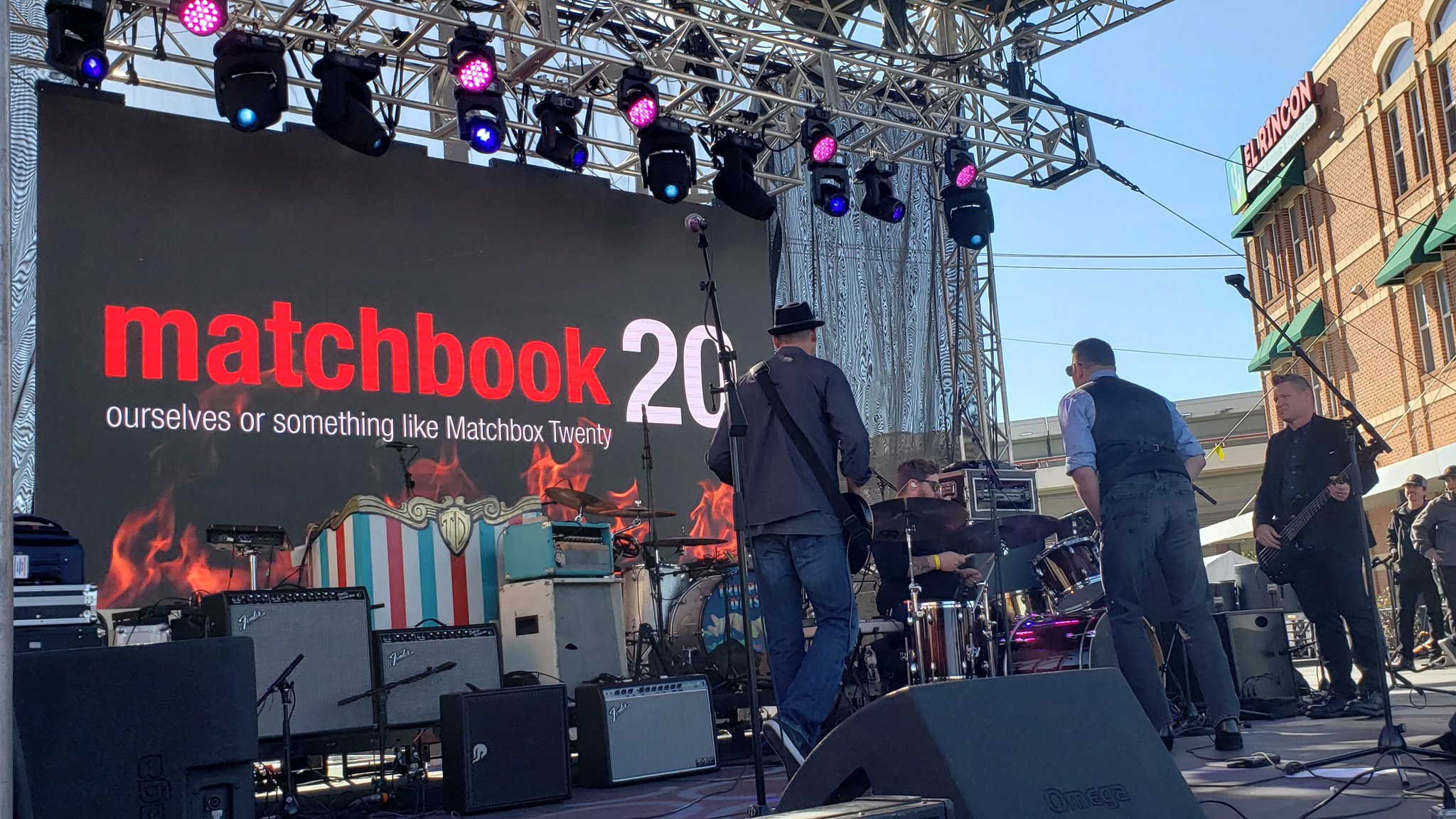 Carrollton Festival Great Performance By Sidekicks Martial Arts It May Not Be 3 A M But Matchbook A Matchbox Twenty Cover Band Just Pushed Their Way Onto The Stage Festivalattheswitchyard