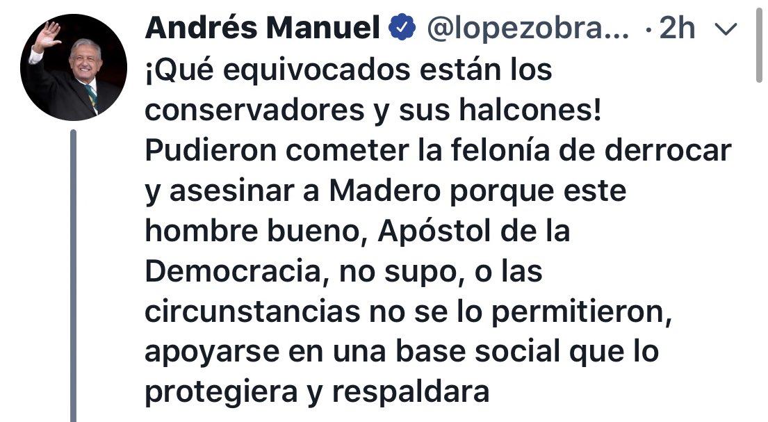 CarlosLoret's tweet photo. Los muy serios tuits del presidente hoy. Si algo así ha sido detectado, debe denunciarse contundentemente (no solo sugerirse) y desarticularse de inmediato. Con eso no se juega. https://t.co/EWFvvguucz