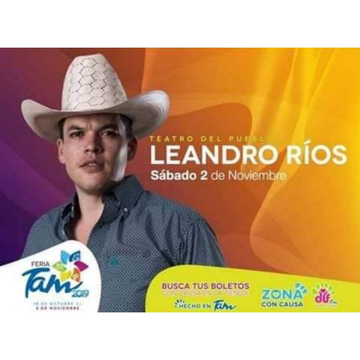 QPenco's tweet photo. No te puedes perder, a el penco @leandroriosmx en el Teatro del pueblo de Cd. Victoria Tamaulipas 🎶💞 https://t.co/oCJwLA6o1i