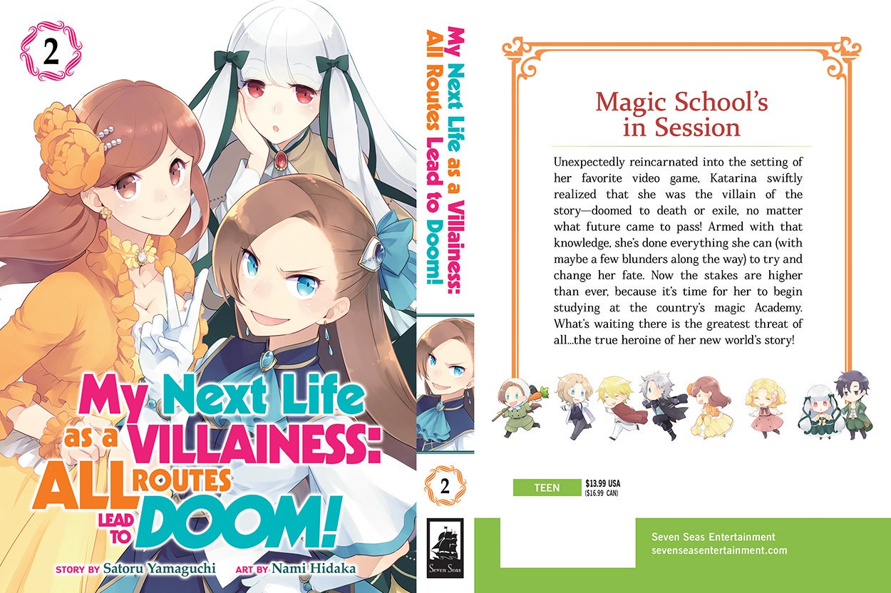 Seven Seas Licenses Classroom of the Elite, My Next Life as a Villainess  Side Story Manga - News - Anime News Network