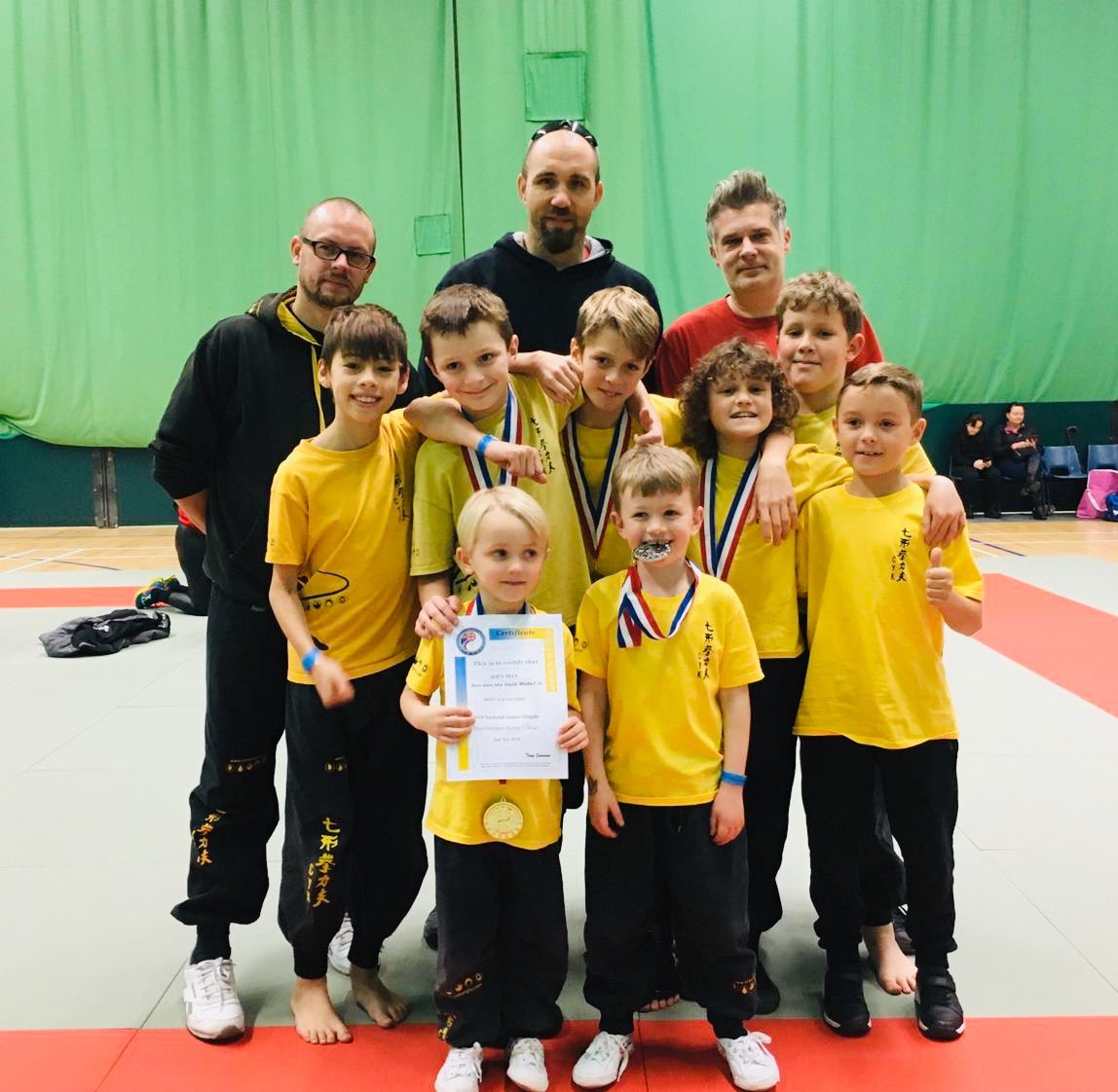 CYKFu's tweet photo. Great day at the #BCCMA Qingda competition today, the CYK Team came home with a lot of bling! #iamkungfu #kungfu #kids #sudbury #martialarts https://t.co/JHFpD4wEbE