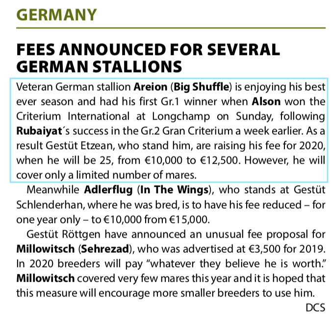 haras_du_mazet's tweet photo. #Devastar by AREION
Stallion at @haras_du_mazet 2020
Fee 2020 : 1600 €
Contact Mathieu Talleux +33663658271 https://t.co/qfPT32BZzs