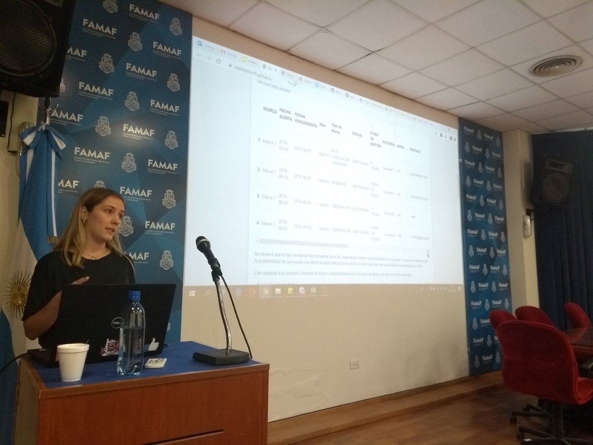 morlaicassiopea's tweet photo. Eugenia Haluzska explora encuestas con técnicas de procesamiento del lenguaje natural orientada por Bruno Magnano #DiploDatos #NodoAI https://t.co/37QkxdGdIB