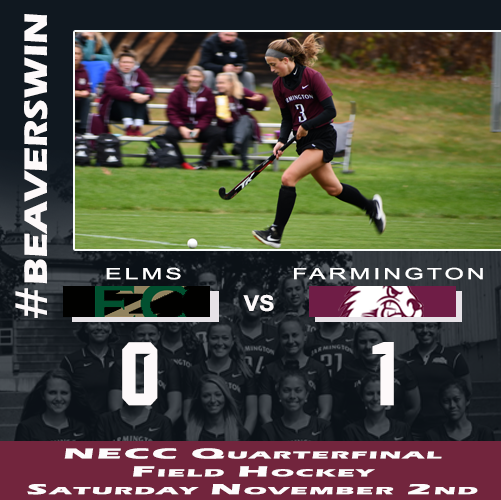 UMFathletics's tweet photo. Beavers Win! @UMFFH tops @ElmsBlazers 1-0 in @NECCathletics quarterfinal action. UMF advances to semifinals next weekend.  Bessey scores game-winner on an assist from Pomerleau. #gobeavs #wearefarmington #webleedmaroon

Box:https://t.co/3JbkRqGkNL https://t.co/WwfnmBlRl5