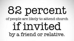 The first step to inviting someone to church is to identify individuals who would be open to attending services but do not currently go.