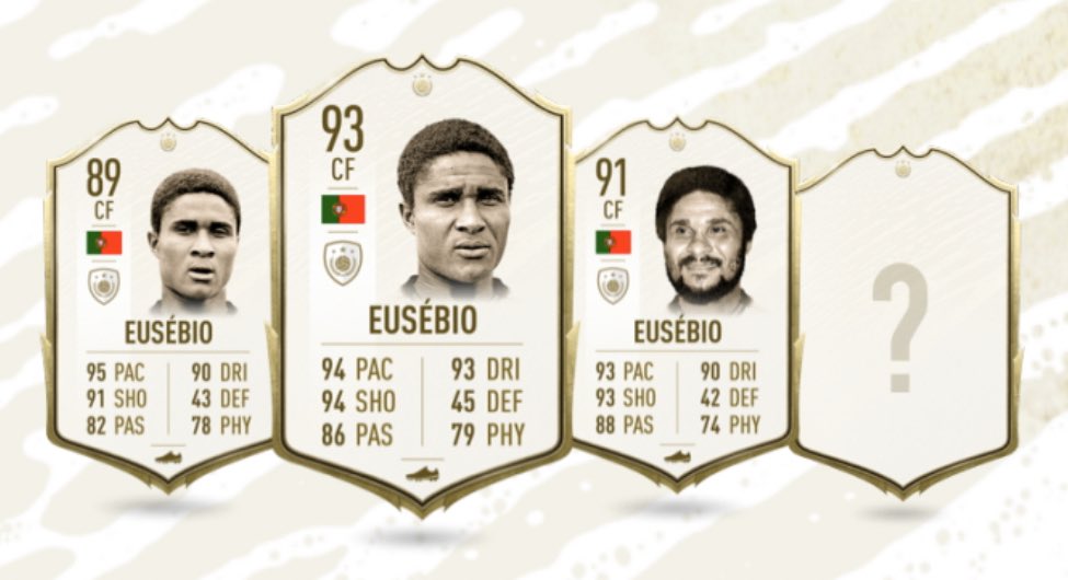   @aa9skillz - EusebioWhatever your thoughts on this Portuguese icon, the numbers do not lie. Multiple Top 100s in Champs AND Squad battles. Super hardworking on YouTube too. He’s uploaded more draft challenges in one year than I’ve had hot dinners in my life. Booyah