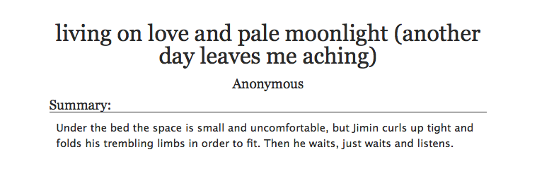 darkandwildfest's tweet photo. day 03 🖤
‣ living on love and pale moonlight (another day leaves me aching)
‣ taehyung/jimin
‣ rated explicit

https://t.co/2iXmMNJ8Rb https://t.co/kTKGVVKw9K