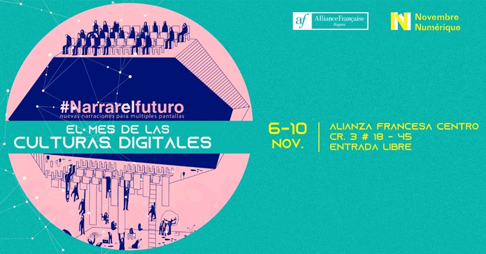 ¡Qué alegría que <a href="/_LosCuidados/">#LosCuidados</a> se compartan en nuestra amada Bogotá!
Gracias a <a href="/narrarelfuturo/">#NarrarElFuturo: Festival de Cine & Nuevos Medios</a> VI Festival de Cine CC New Media Bogotá, del 6-10 nov 2019 en la Alianza Francesa
