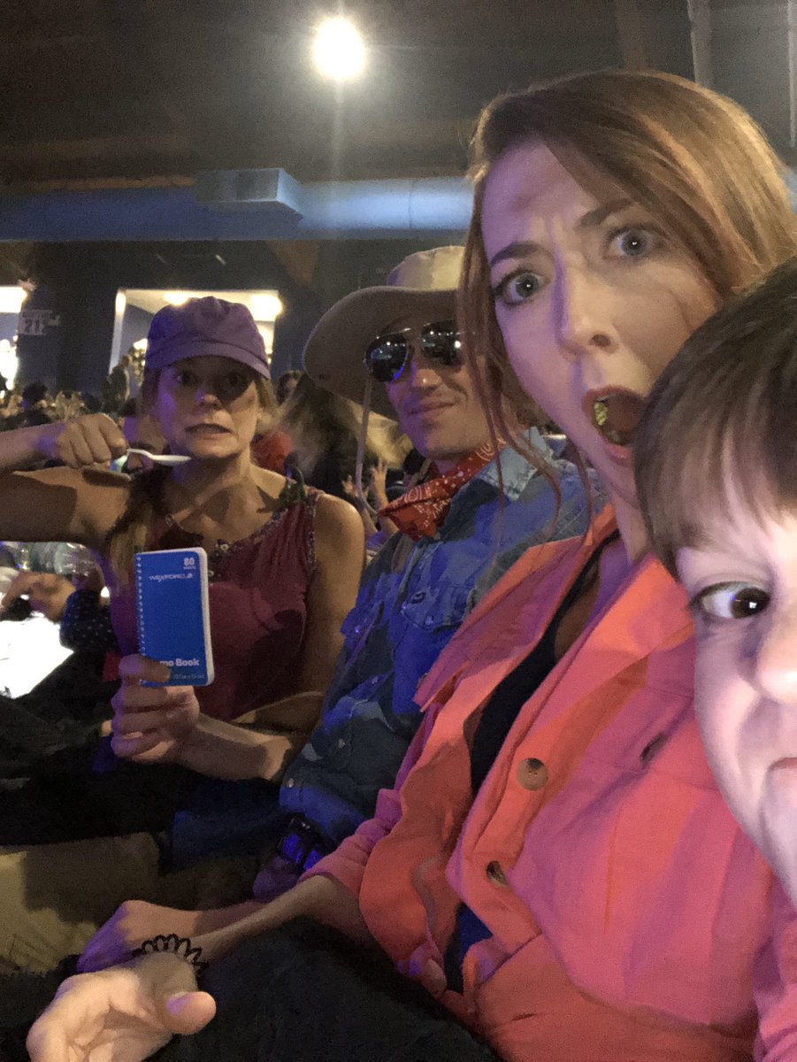 NDeezNuts's tweet photo. Life finds a way....so does Lexi, Dr Grant and Ellie Sattler! #JurassicWorldLiveTour #lifefindsaway #dinodecoder #moredirt #geniethegenius #dinointernship #everydoctorknowskarate @LauraDern @GalleryAriana https://t.co/Uzzzgi50vU