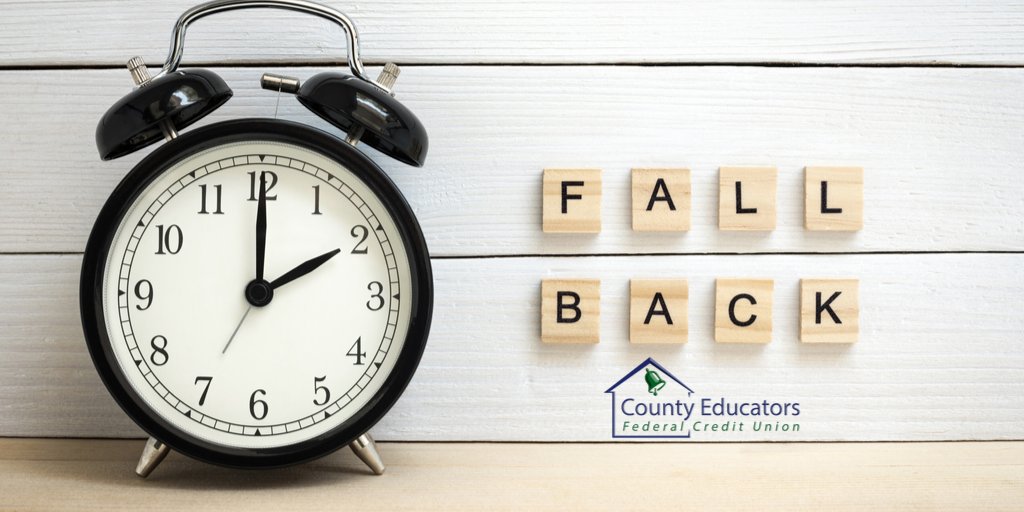 DON'T FORGET! Sunday, November 3 is Daylight Saving and we're going BACK 1 hour! That means we all get some extra beauty sleep! 🛌 😴