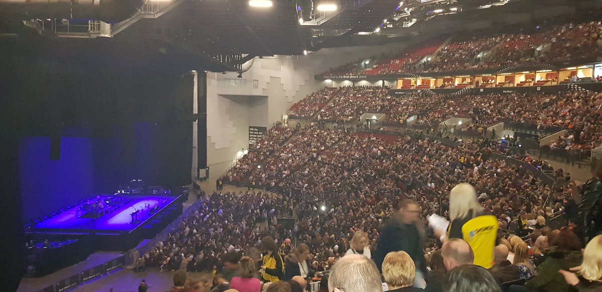Filling up now, a-ha. #firstdirectarena