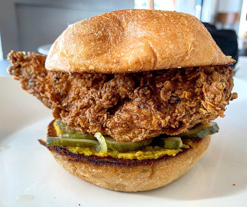 The Chicken Sandwich Wars are fun to follow on social media, but if you want to win in real life, get this monster on the new ⁦<a href="/ScratchPaseoOKC/">Scratch Paseo OKC</a>⁩ fall menu. #openonsunday