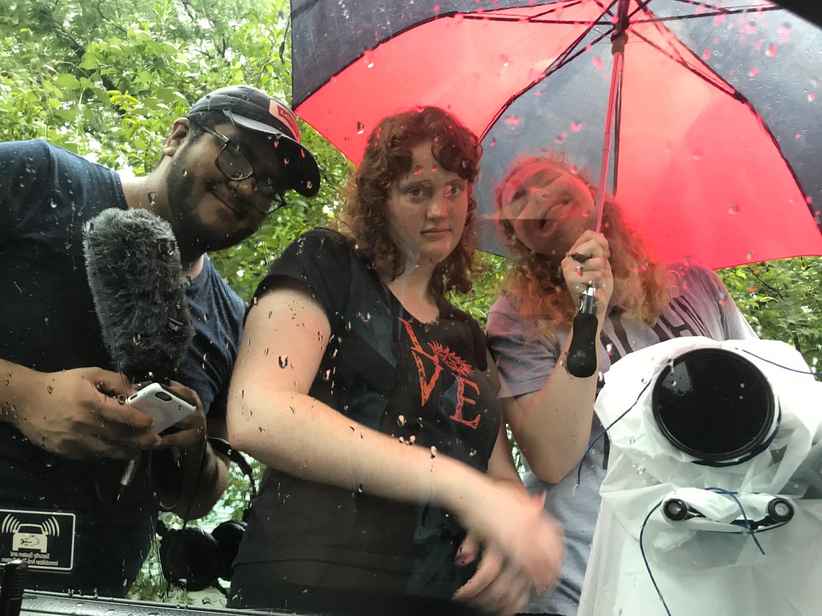 dearleofilm's tweet photo. Can't stop for rain, must adapt. https://t.co/QrqoB1NL0k
