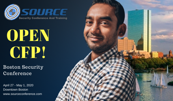 SOURCEConf's tweet image. SOURCE Boston 2020 Call For Papers is now open! bos2020.busyconf.com/proposals/new