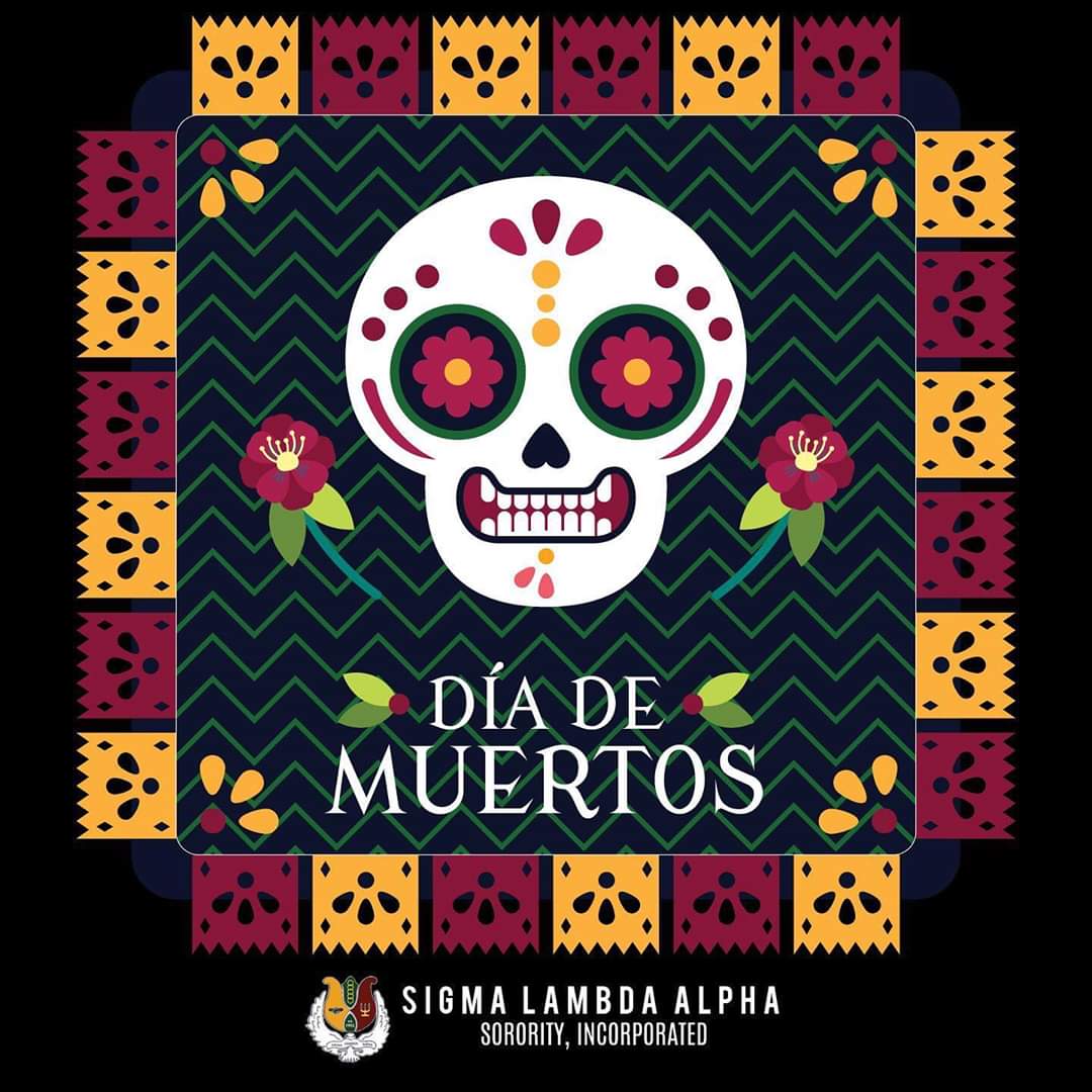 Día de Muertos or Día de los Muertos honors the dead with festivals and lively celebrations, with food, drink, parties, and activities the dead enjoyed in life. 
November 1 is to honor children and infants, whereas deceased adults are honored on November #CulturalAwareness #MWSU
