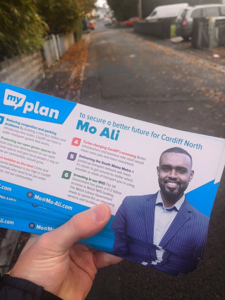My little brother could make History in a matter of weeks. The UK’s first Somali MP. #CardiffNorth you have an incredible young man and MP in @Mohamed_Y_Ali. 💙