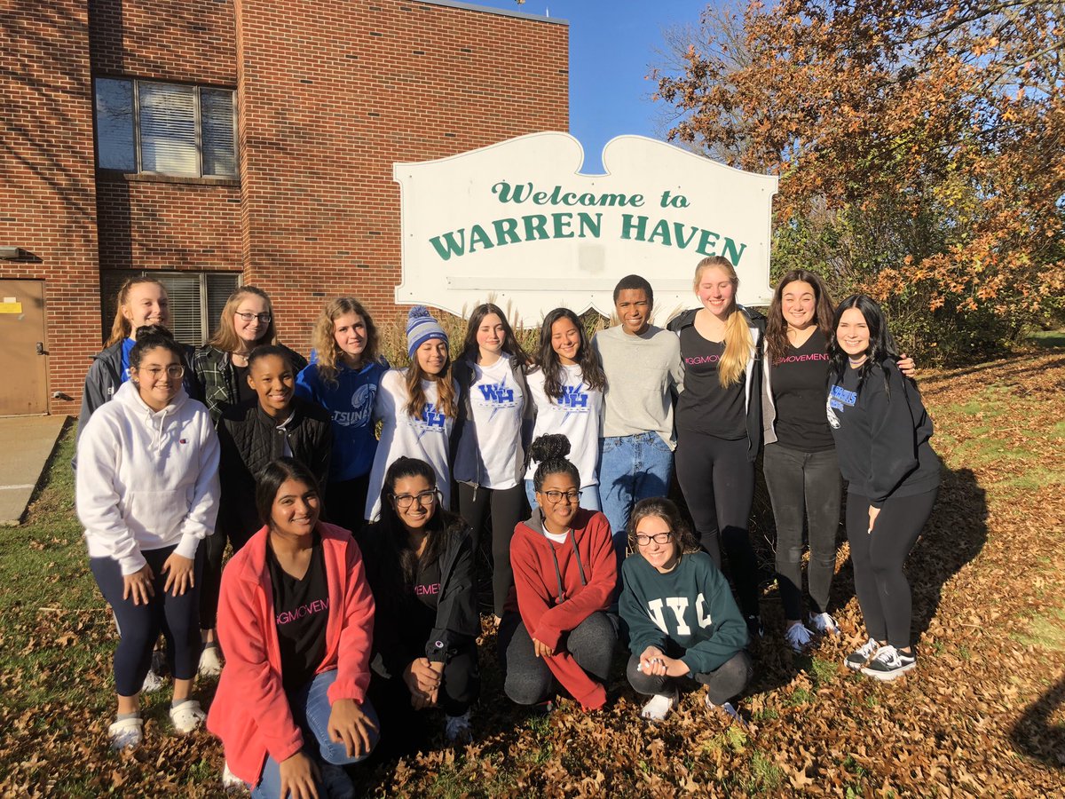 16 helpful WH GlamourGals visited a bunch of senior citizens at Warren Haven today and made their month! Lots of Fall smiles going on both ways:) 🍁🍂🧡💛 <a href="/WHRHighSchool/">Warren Hills HS</a> <a href="/GlamourGals/">GlamourGals</a> #WHRHSPride