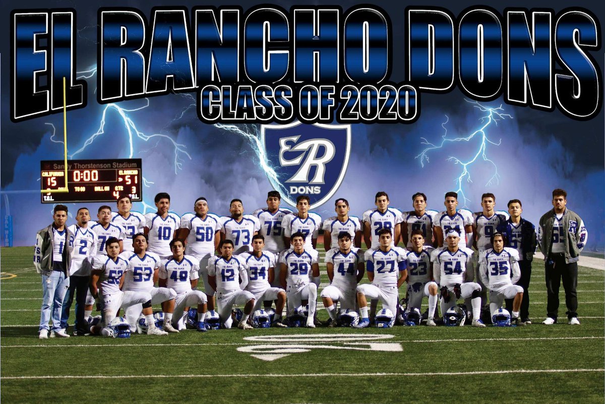 TITANMIKE77's tweet photo. Thank you everyone who helped make Senior night a memorable evening @ElRanchoHS. The village continues to grow and get stronger. Special s/o to Senior @Chris_A_12  &amp; Junior Jorge Villa for being named October's Player of the Month. Best of luck in the playoffs. #WErER #bluepride https://t.co/QmmAoQonly