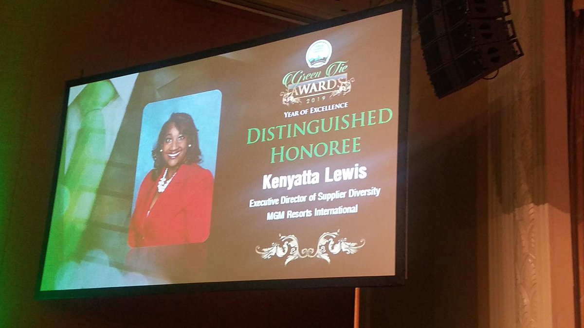 UGoGerri's tweet photo. Congrats...Kenyatta Lewis Urban Chamber of Commerce 2019 Green Tie Distinguished Honoree https://t.co/k9b1Xp6Hth