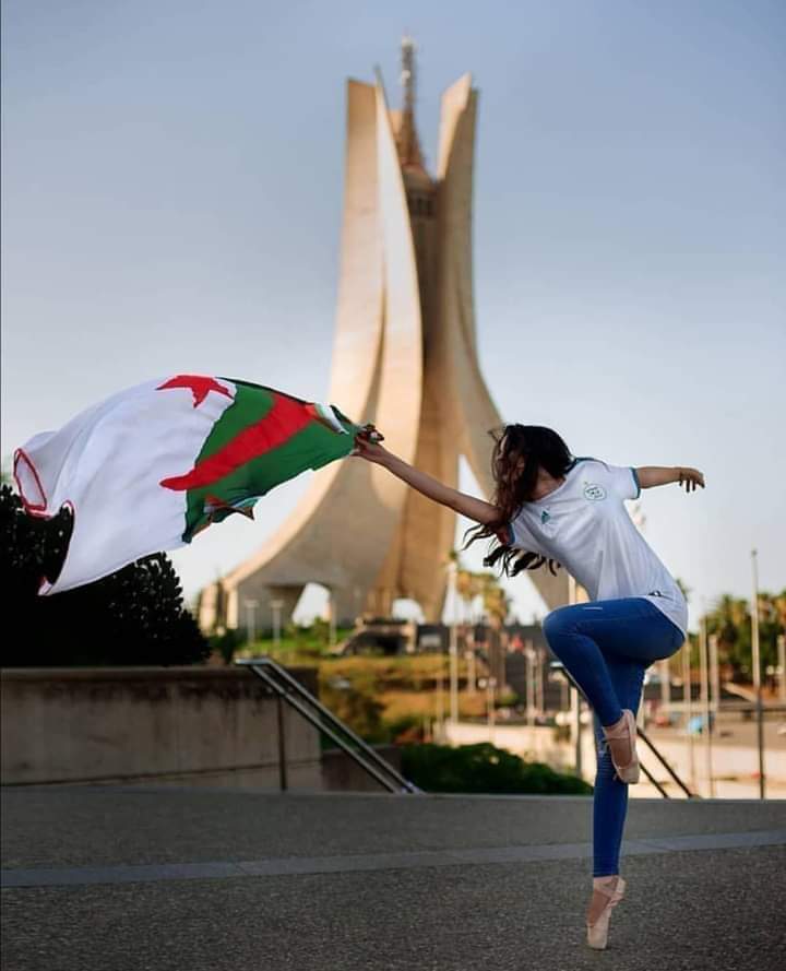 #Algérie #حراك_01_نوفمبر #تسقط_انتخابات_العصابات #liberté #indépendance #Algerie_manifestation #Hirak 
Sublime photo. 
Désolé, je ne sais qui est l'auteur de cette belle #photo.