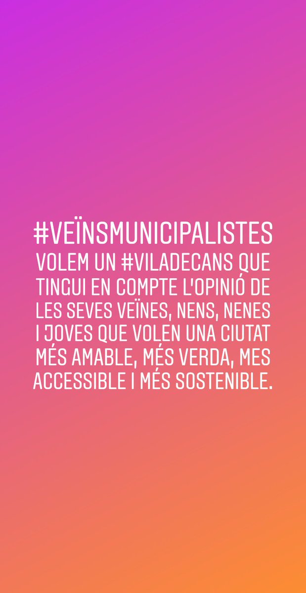 Vecinos Municipalistas Viladecans tweet media