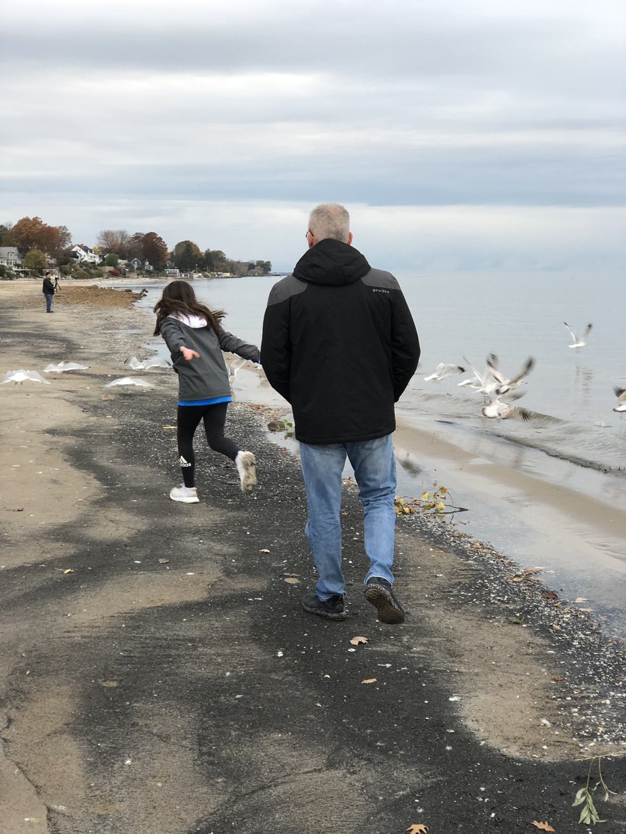 alibrarian's tweet photo. Beach glass! #RochesterNY #rocfireonice Break between games. Let’s see if finding orange glass for the first time brings luck. #hockey https://t.co/q8vKD0lkVa