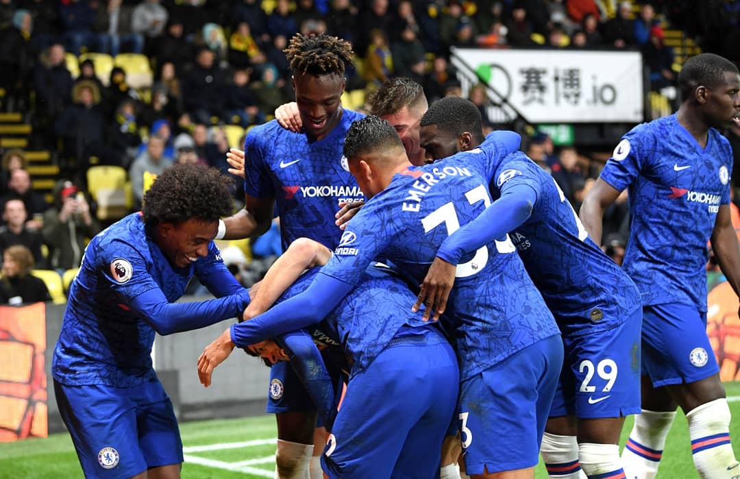 Massive win, boys! Well done!! + 3 points! 💪🏿⚽️#CFC #premierleague #3points #W10 #comeonchelsea
