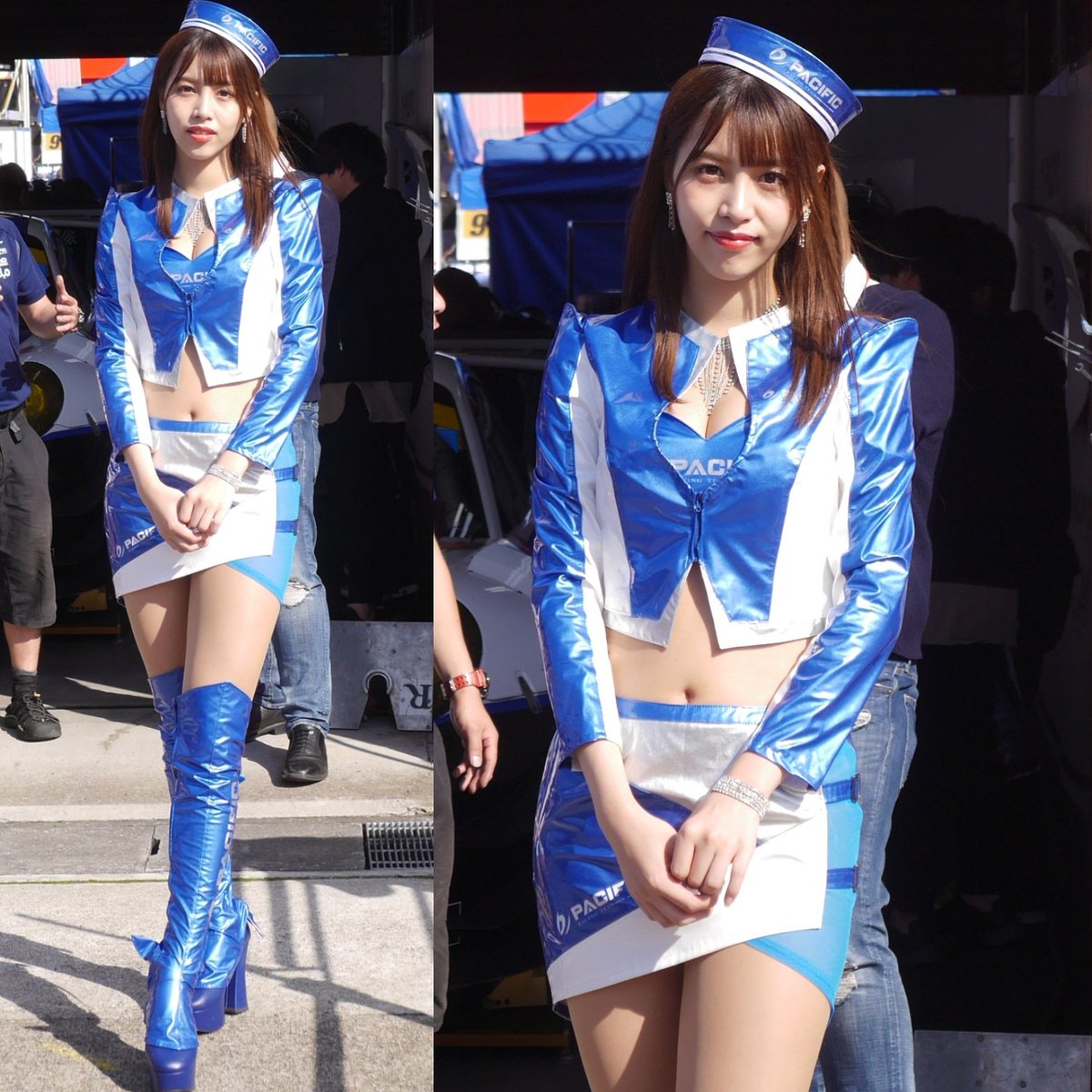 Twitter 上的 なぉなぉ 旅と撮影 超スタイル 高身長 スタイル抜群 アイドル系レースクイーン くるす蘭 ちゃん 初めて目線ありで撮れた 美人レースクイーン T Co Pfnsnipjvs Twitter