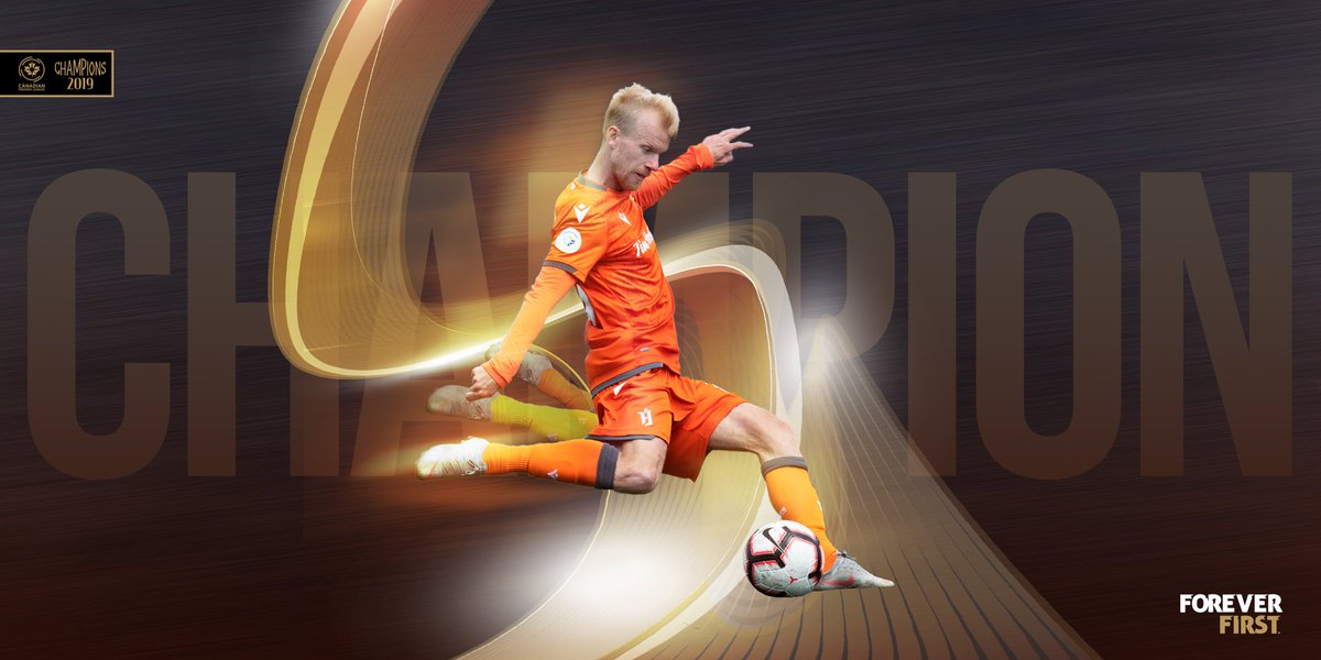 CPLsoccer's tweet photo. FOREVER FIRST- @ForgeFCHamilton are your inaugural #CanPL Champions 

#CanPLFinals https://t.co/AdGkILXYL5