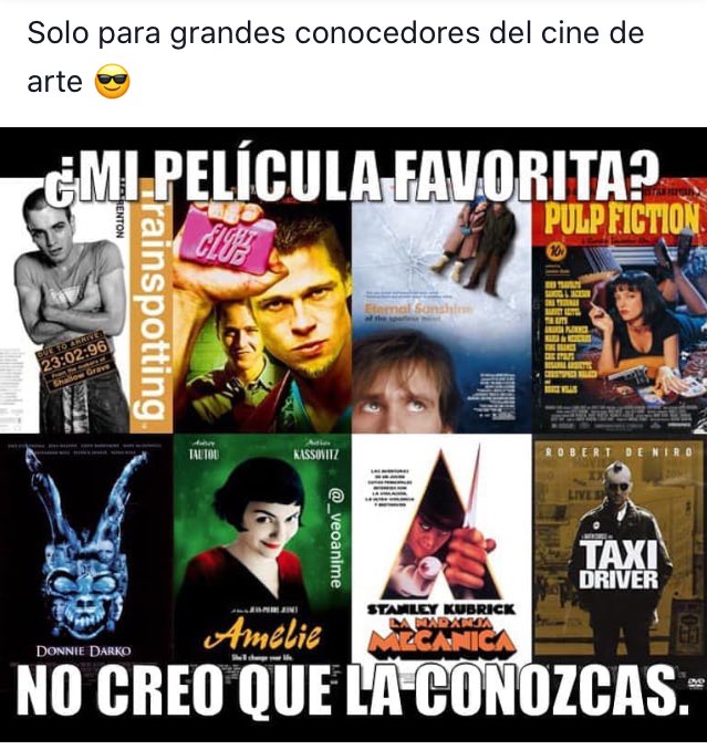 soyturikashu's tweet photo. Películas para #Perrasbasicas https://t.co/uQZyjdq5j0