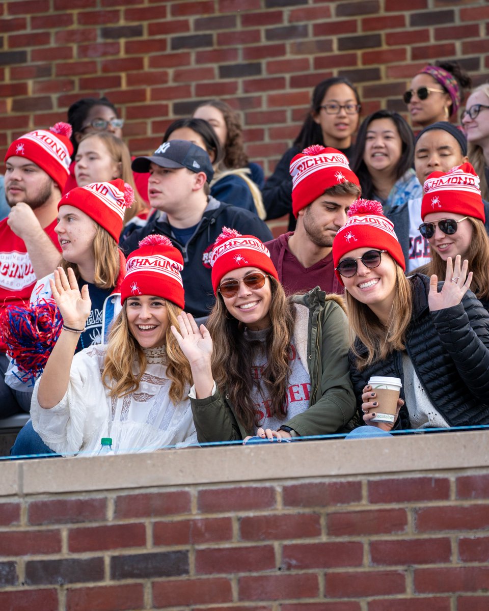 urichmond's tweet photo. No better way to end Saturday of #SpiderHC weekend than with a @SpiderFootball win! Nothing makes us happier than seeing all of our #SpiderFamily home for the weekend. 🕷❤️💙 https://t.co/hXZZEVxA4x