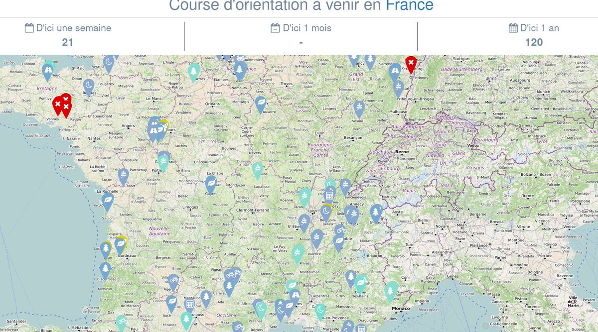 bagage_'s tweet photo. Ce WE on joue avec le projet @FomeMap :
- mise en place de @webpack
 pour un packaging propre de l'app
- tweets automatiques des nouvelles #courses d'#orientation à venir via le compte @FomeMap
 cc @FFCOrientation https://t.co/WA4RK50JKf