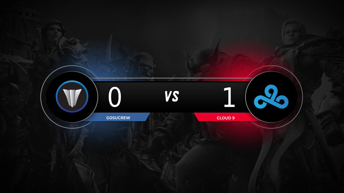 And a decisive round goes to Cloud 9 taking the 1-0 lead over The Gosu Crew, but don't go anywhere yet! We're just getting started! #blizzcon
