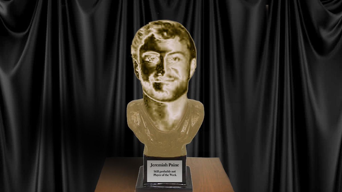 DSUCONE's tweet photo. Jeremiah Paine got off the bus at Waldorf as a kicker...he got back on the bus as a LEGEND! Please join us in welcoming Mr. Paine to our Hall of Fame! (Shockingly inducted before @KalerRay) #hawksareup https://t.co/7FwX1x5YBk