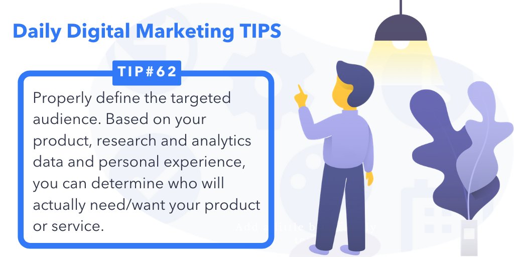 popupsmartcom's tweet image. TIP#62: Properly define the #targetedaudience. Based on your #product, research and #analyticsdata, and #personalexperience, you can determine who will actually want your #product or #service. 🕵🏼🤝
#digitalmarketing